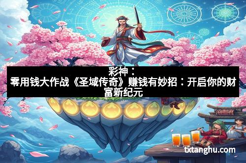 彩神：零用钱大作战《圣域传奇》赚钱有妙招：开启你的财富新纪元